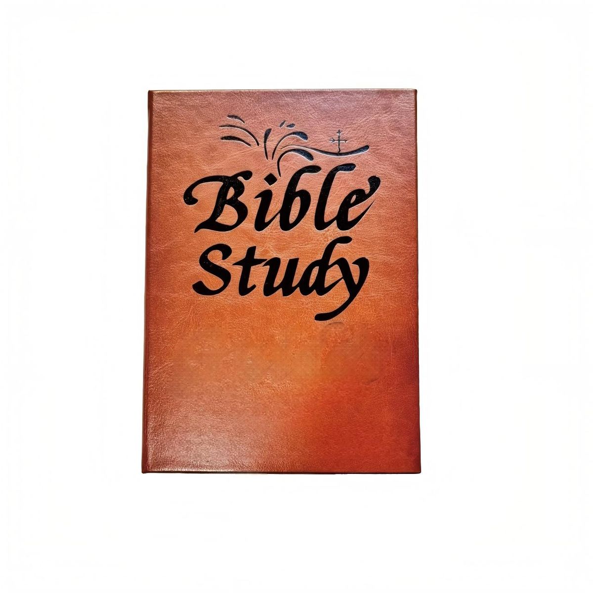 66-Page Bible Study Guide & Devotional Journal - PU Leather Cover