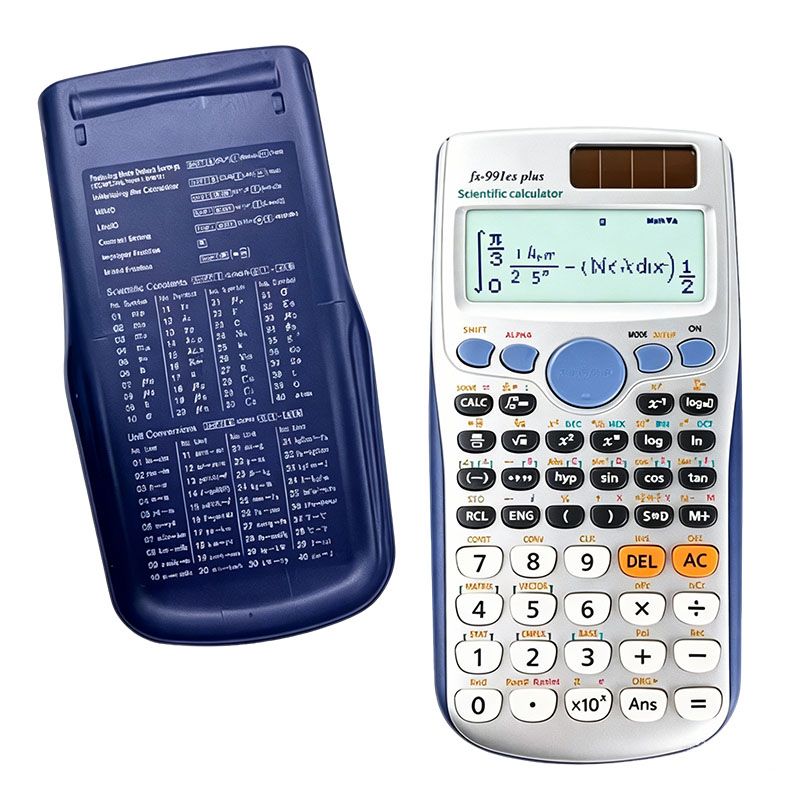 Advanced Scientific Calculator Solar Dual Power 417 Functions