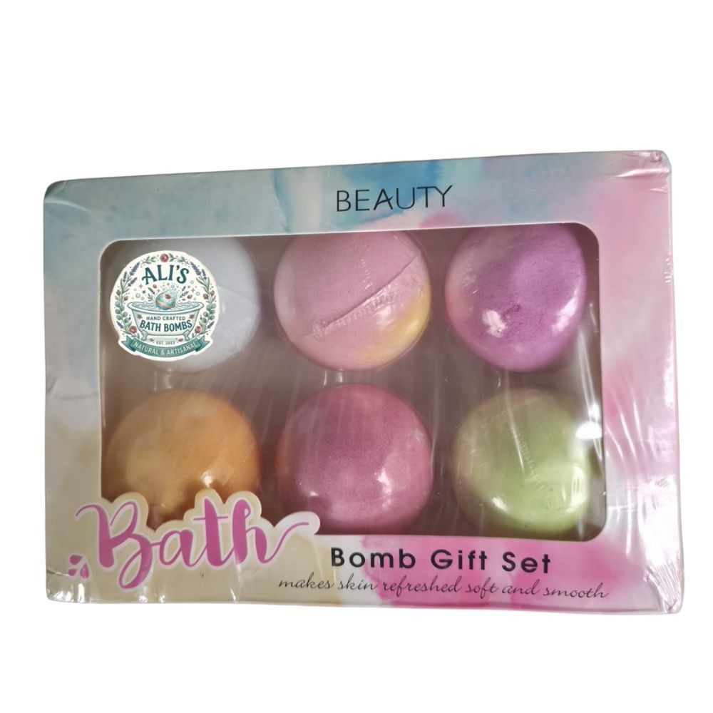 Ali's Beauty Bath Bomb Gift Set (6-Piece)