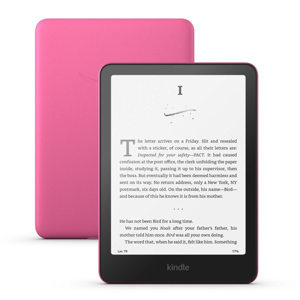 Amazon Kindle Paperwhite Signature Edition (32GB) 7" (No Ads Version) - Metallic Raspberry