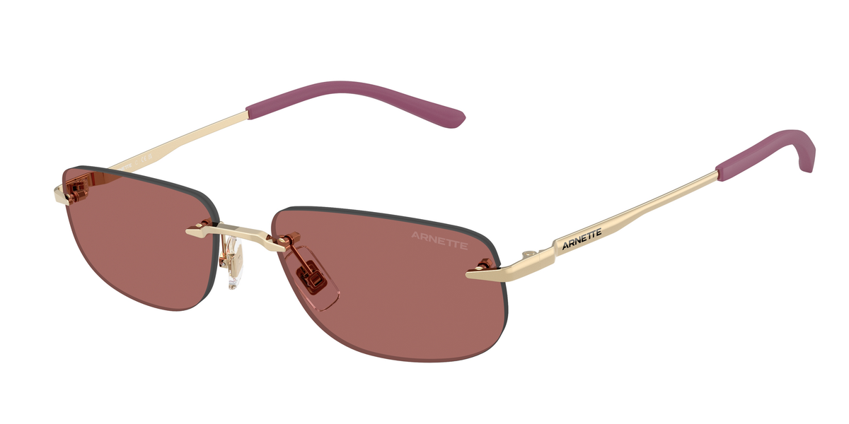 Arnette AN3096 Sunglasses in Blue Gradient Grey - Light Gold/Dark Violet
