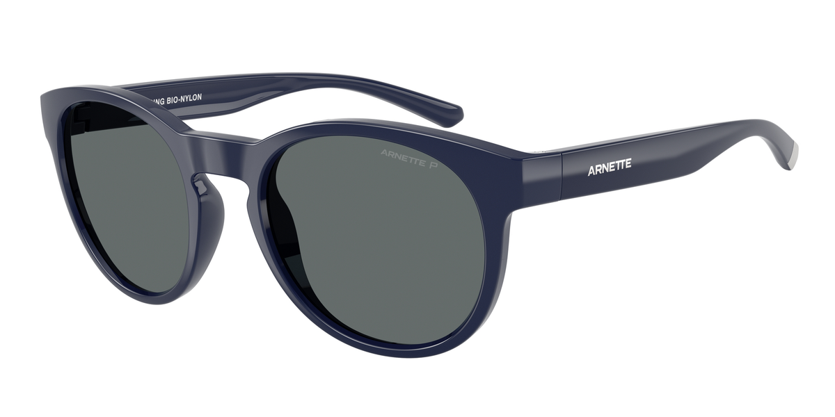 Arnette AN4371 Polarized Sunglasses - Dark Blue/Dark Grey Polarized