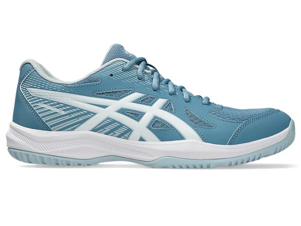 Asics Men's Upcourt 6 Volleyball Shoes - Saba Blue/White