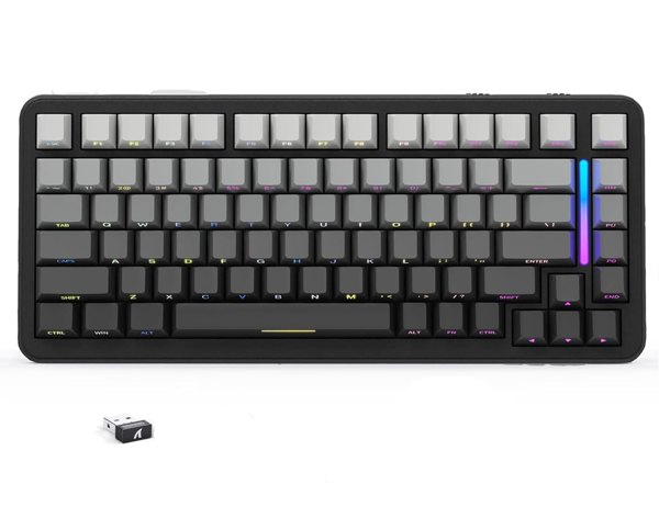 ATTACK SHARK M86 Wireless Gaming Keyboard Side Printed Mechanical Keyboard