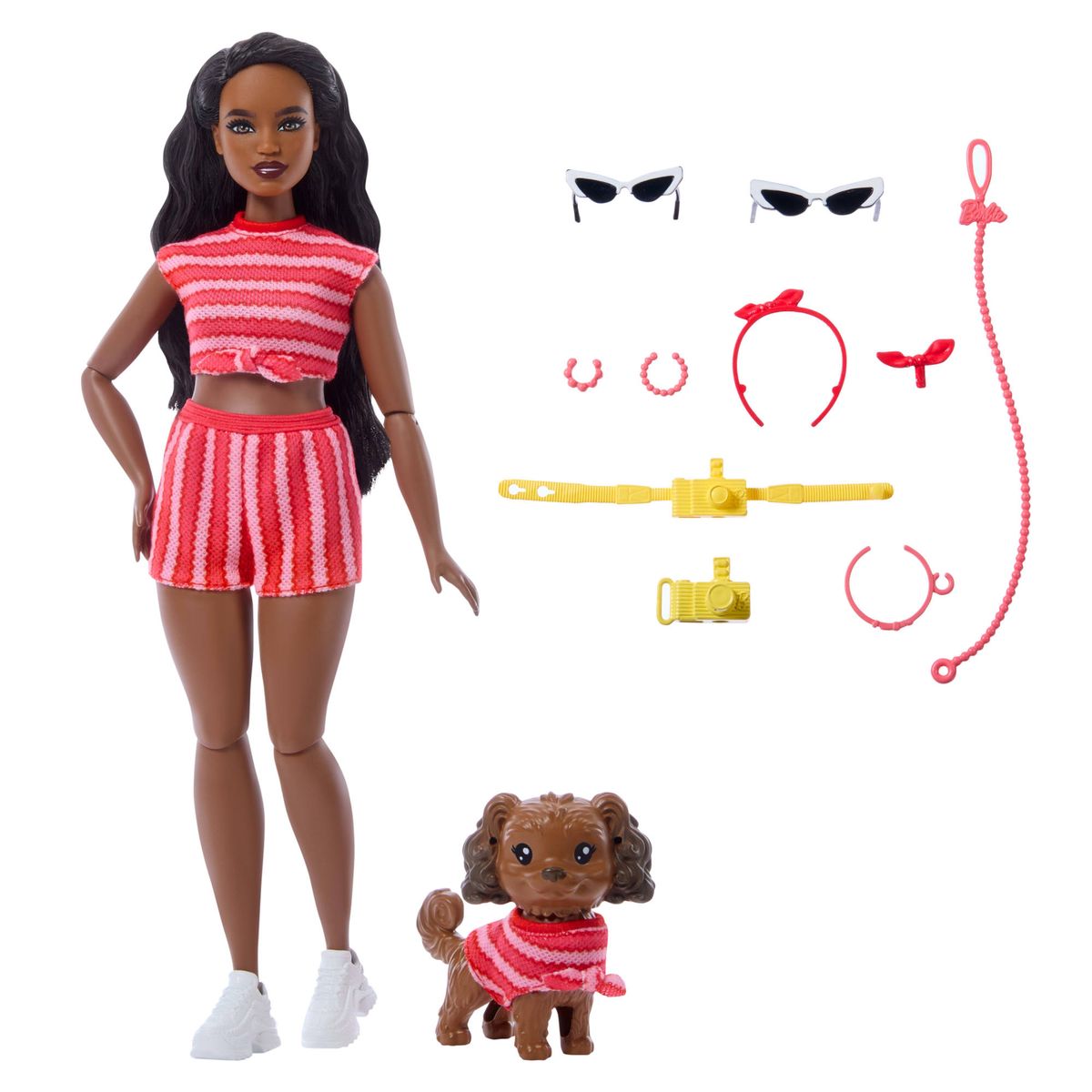 Barbie Twinning Looks Doll And Accessories - Stripe