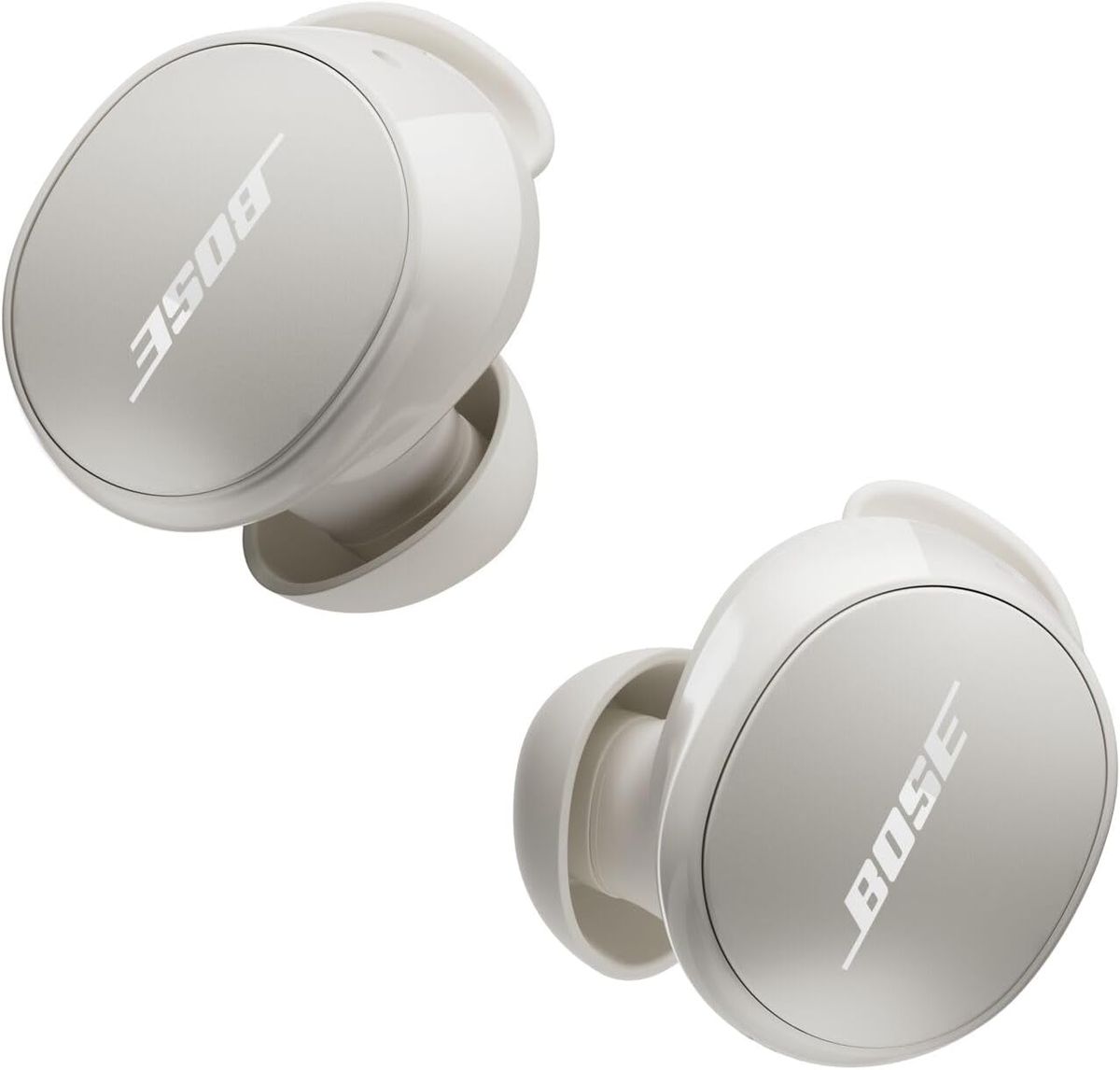 Bose QuietComfort Active Noise Cancelling Wireless Earbuds - White Smoke
