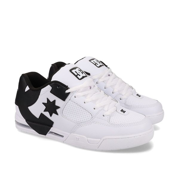 DC Men's Command Skateboarding Sneaker - White/Black