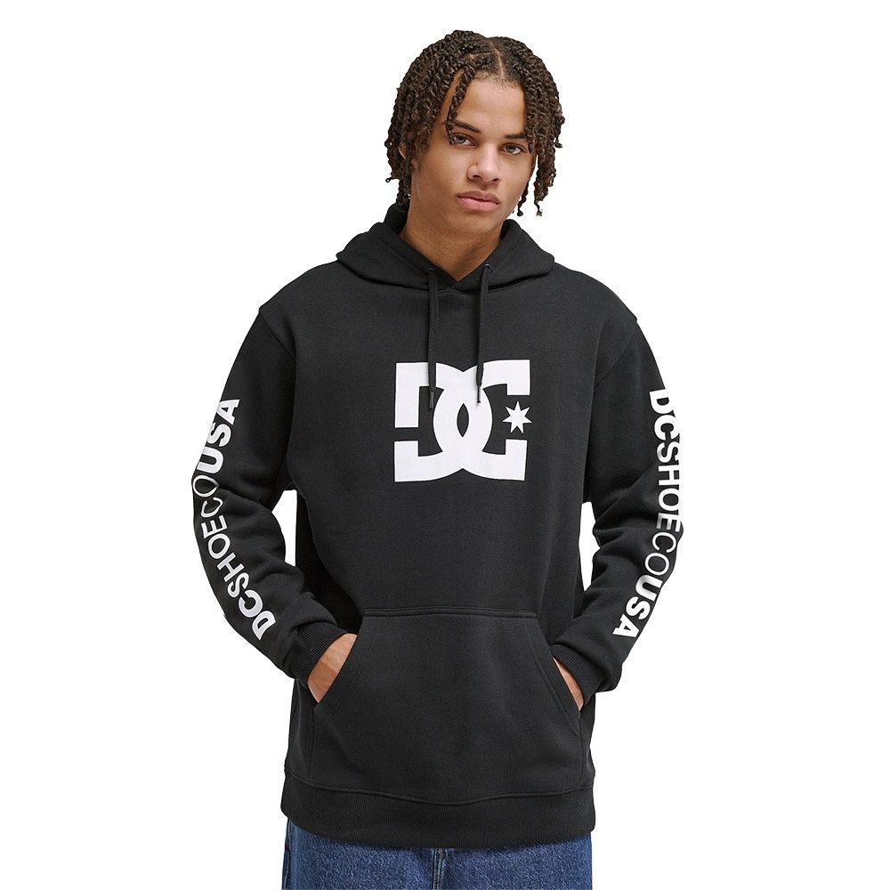 DC Mens Star Pullover Hoodie
