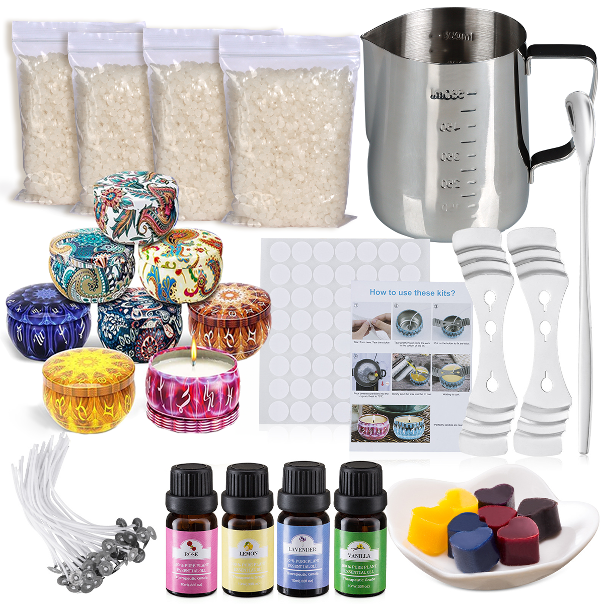 DIY Scented Candle Making Supplies kit