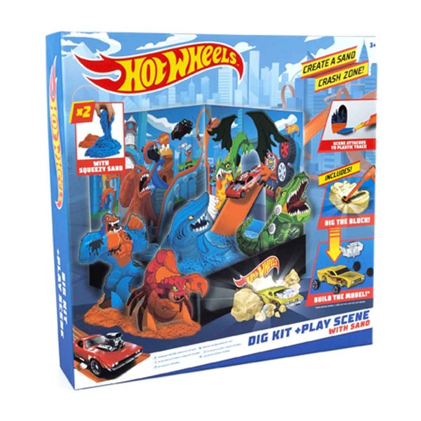 Hot Wheels Dig Kit with Sand