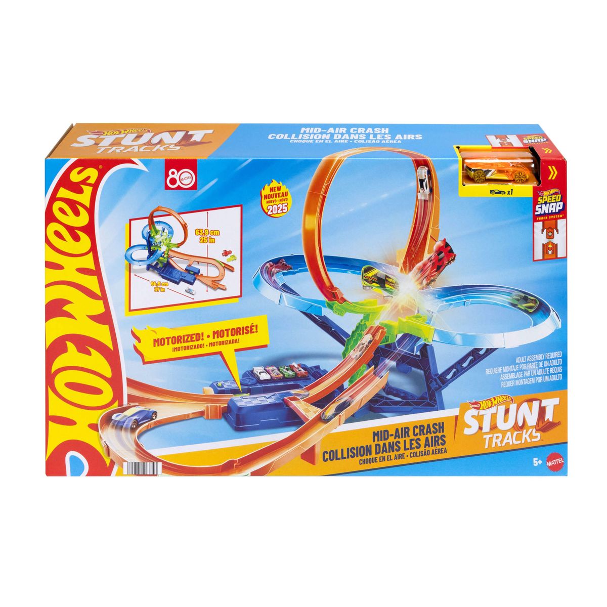 Hot Wheels Stunt Tracks Mid-Air Crash