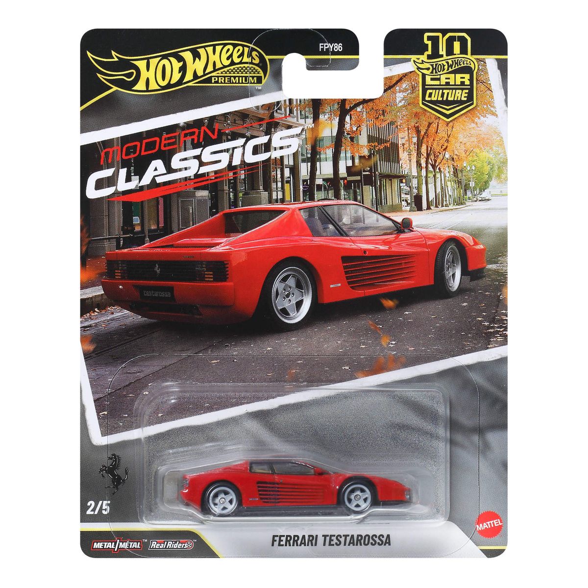 Hot Wheels Testarossa 1:64 Die-Cast Toy Car