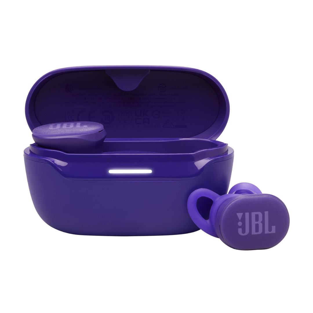 JBL Endurance Race 2 True Wireless Active Sport In-Ear Earbuds with ANC - Purple
