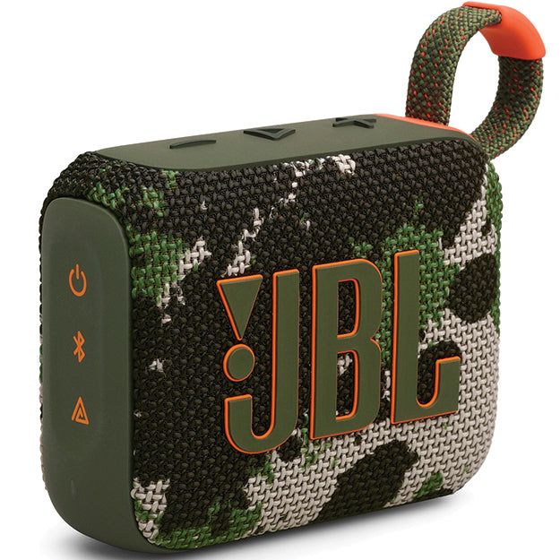 JBL Go 4 Portable Waterproof Bluetooth Speaker - Squad