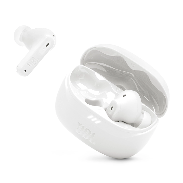 JBL Tune Beam 2 True Wireless Noise Cancelling Earbuds - White