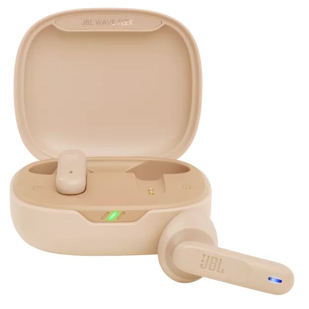 JBL Wave Flex True Wireless In-Ear Bluetooth Earphones - Beige