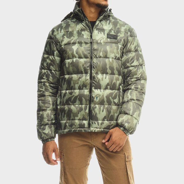 Jeep Men Core LS Puffer Jacket - Multi