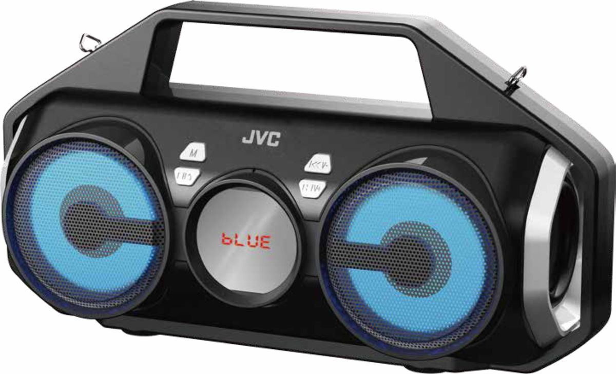 JVC Portable Bluetooth Speaker-Black