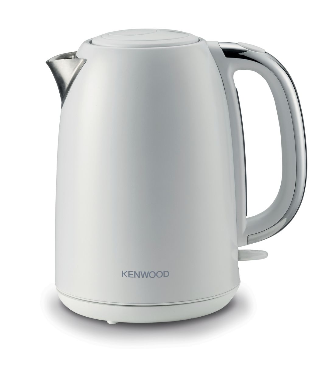 Kenwood - Elementa 1.7L Stainless Steel Cordless Kettle ZJM37.000 - White, Silver