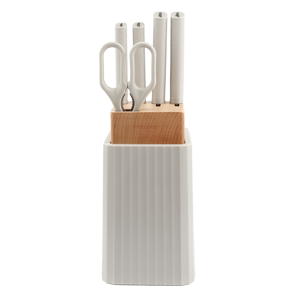 Kitchen Inspire 6pce Knife Block Set