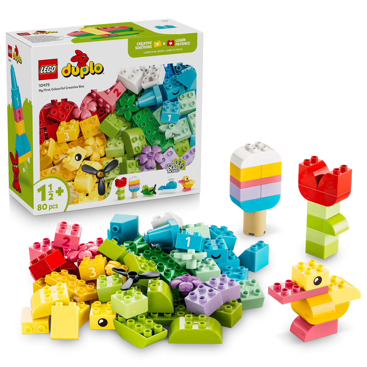 LEGO® DUPLO® Classic Colourful Creative Box Focus Toy 10479