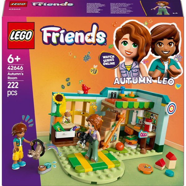LEGO® Friends Autumn’s Room Pretend-Play Toy Building Set 42646
