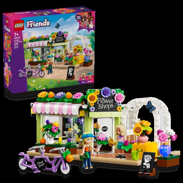 LEGO® Friends Creative Flower Shop Building Toy 42693