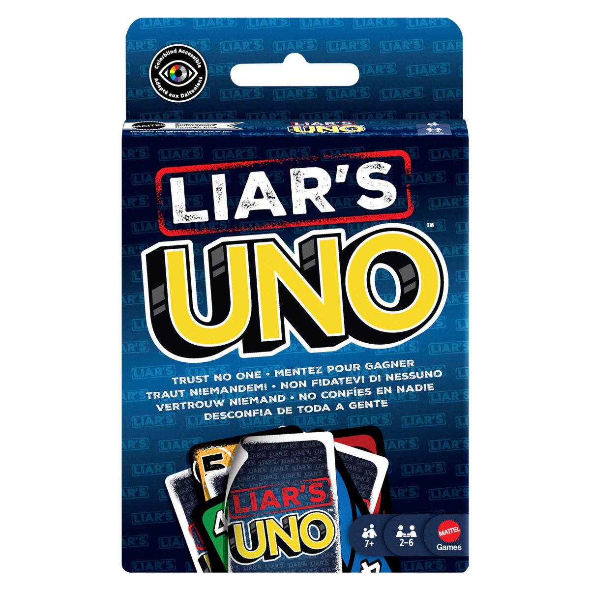 Liar's UNO Card Game for Adults, Kids, Families, Parties & Game Nights