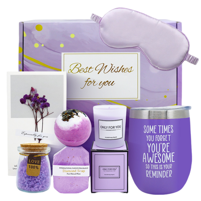 NestWell-Luxury Spa Gift Box Set for Women - 8-in-1 Relaxation Kit