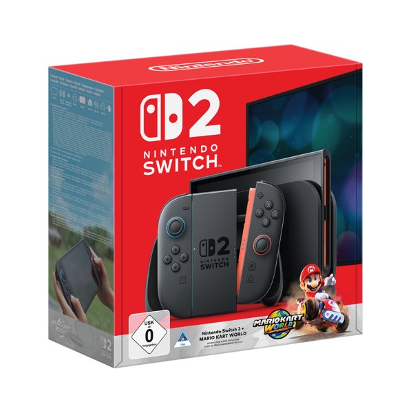 Nintendo Switch 2 Console + Mario Kart World Bundle - Parallel Import