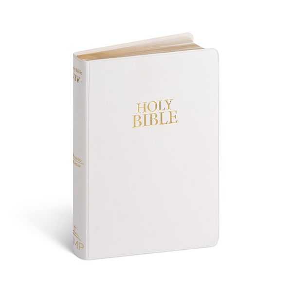 NIV Luxury Vinyl White Gift Edition Bible