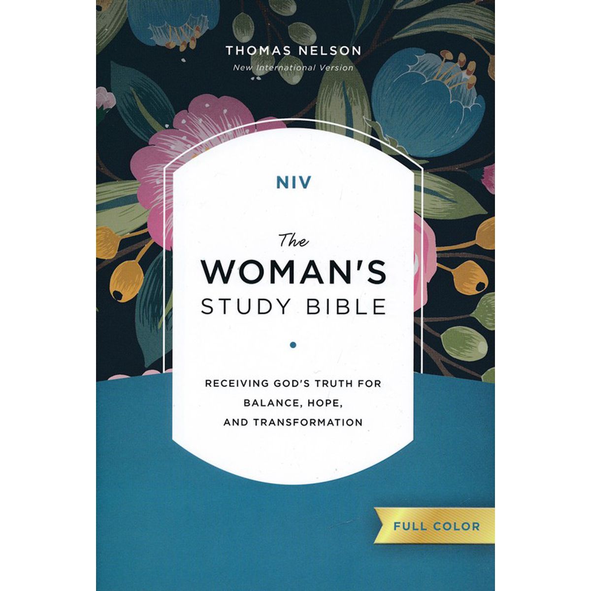 NIV, the Woman's Study Bible, Hardcover, Full-Color: Receiving God's Truth for Balance, Hope, and Transformation
