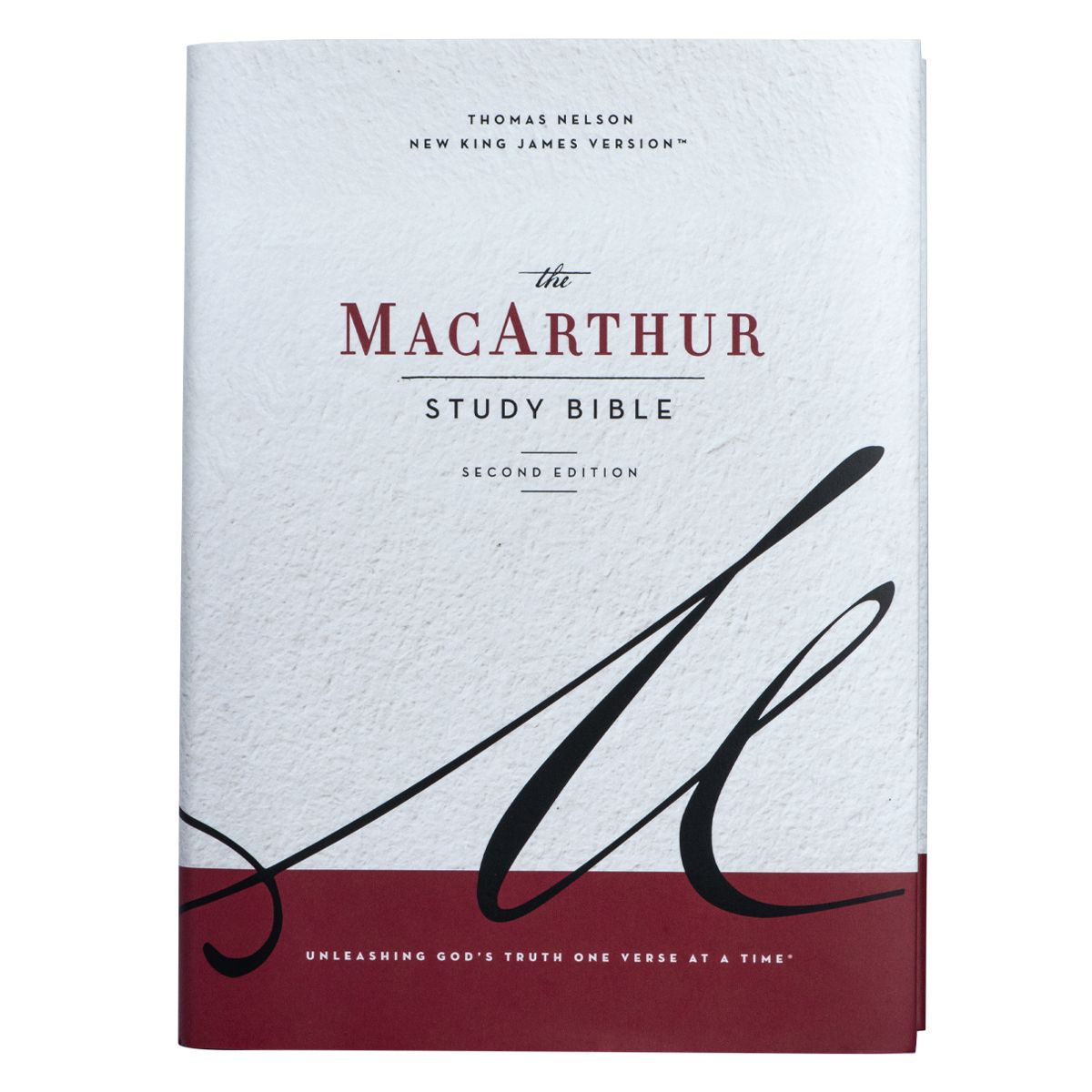 Nkjv, MacArthur Study Bible, 2nd Edition, Cloth Over Board, Blue, Comfort Print: Unleashing God's Truth One Verse at a Time