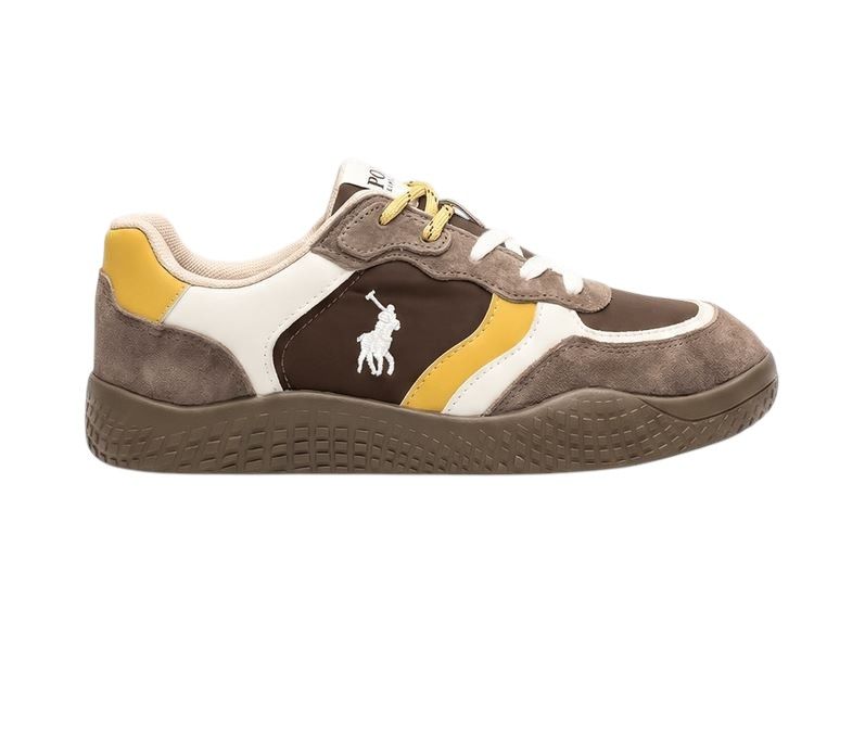 Polo Womens Double Lace Colour Block Sneakers