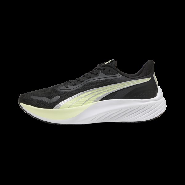 Puma Unisex Pounce Lite Road Running Shoes - Black/Apple Spritz/White