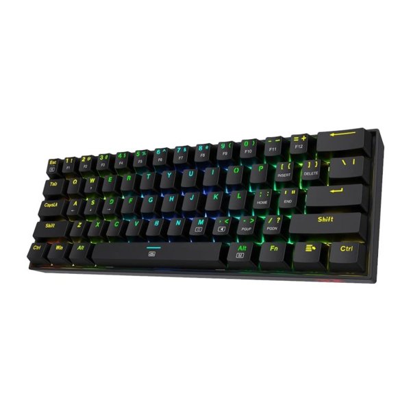 Redragon K630 Wired RBG Mechanical Keyboard - Black