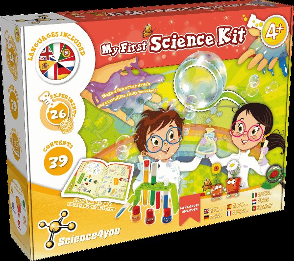 Science4you - My First Science Kit - STEM Experiments & Crafts for Kids 4+