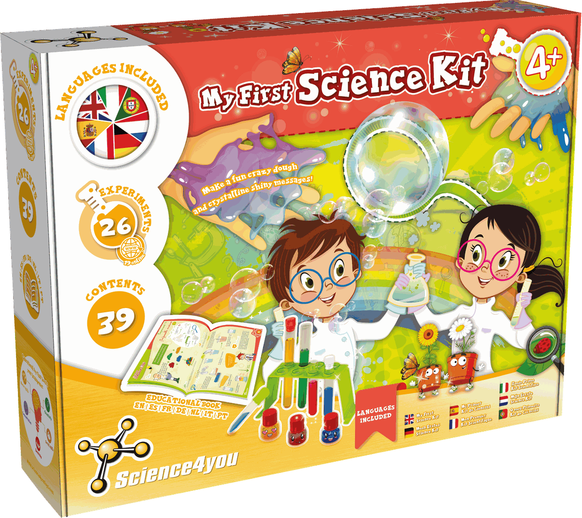 Science4you - My First Science Kit - STEM Experiments & Crafts for Kids 4+