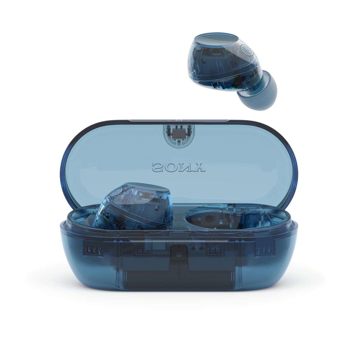 Sony WF-C710N True Wireless Earbuds - Glass Blue