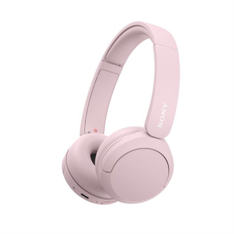 Sony WH-CH520 Wireless Bluetooth On-Ear Headphones - Pink