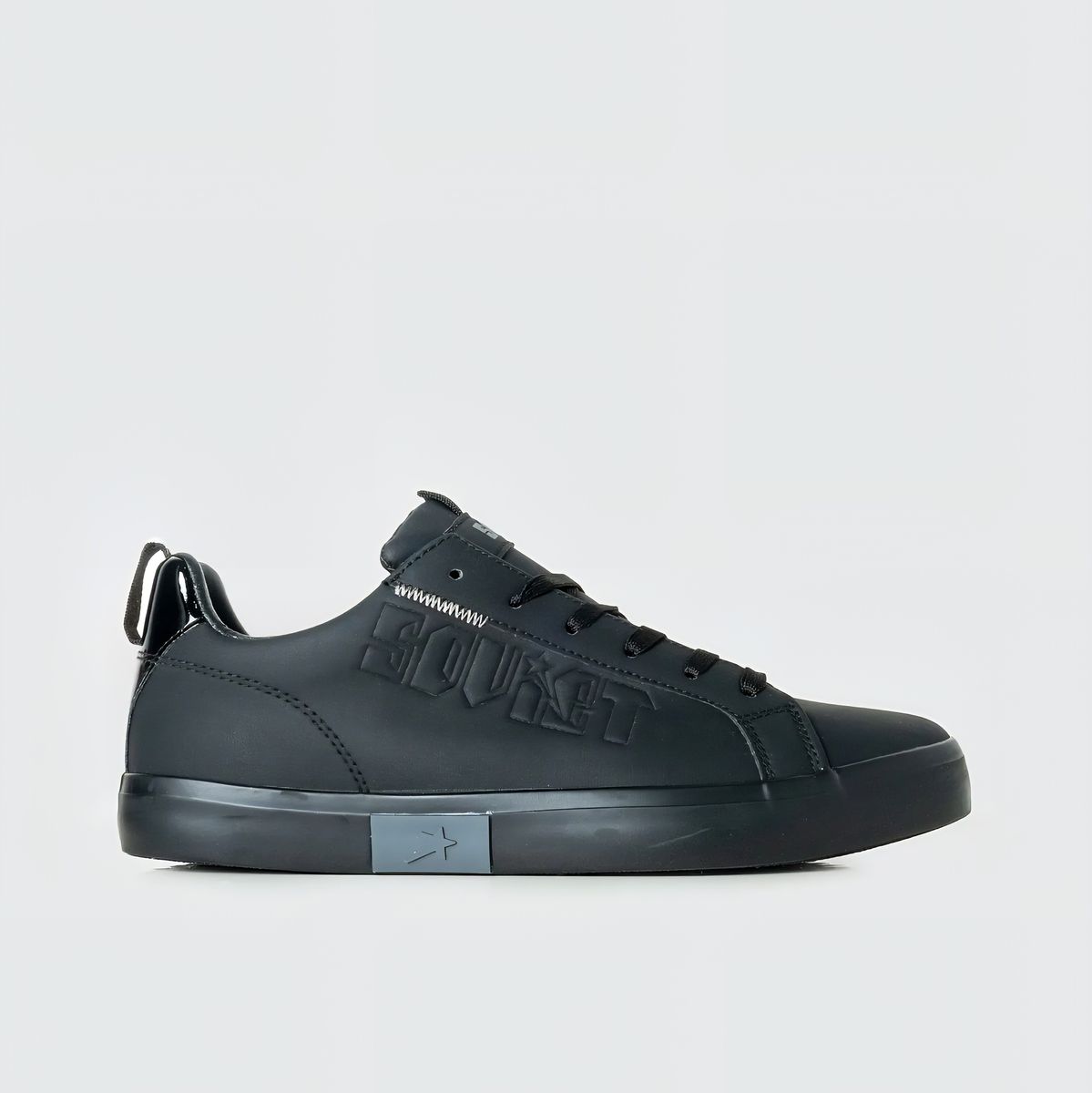 Soviet Hollywood Low Cut Sneakers - Men's - Black Mono/Charcoal
