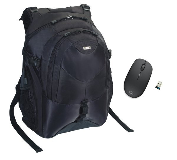 Targus Campus 15-16" Notebook Backpack & Wireless Mouse Combo