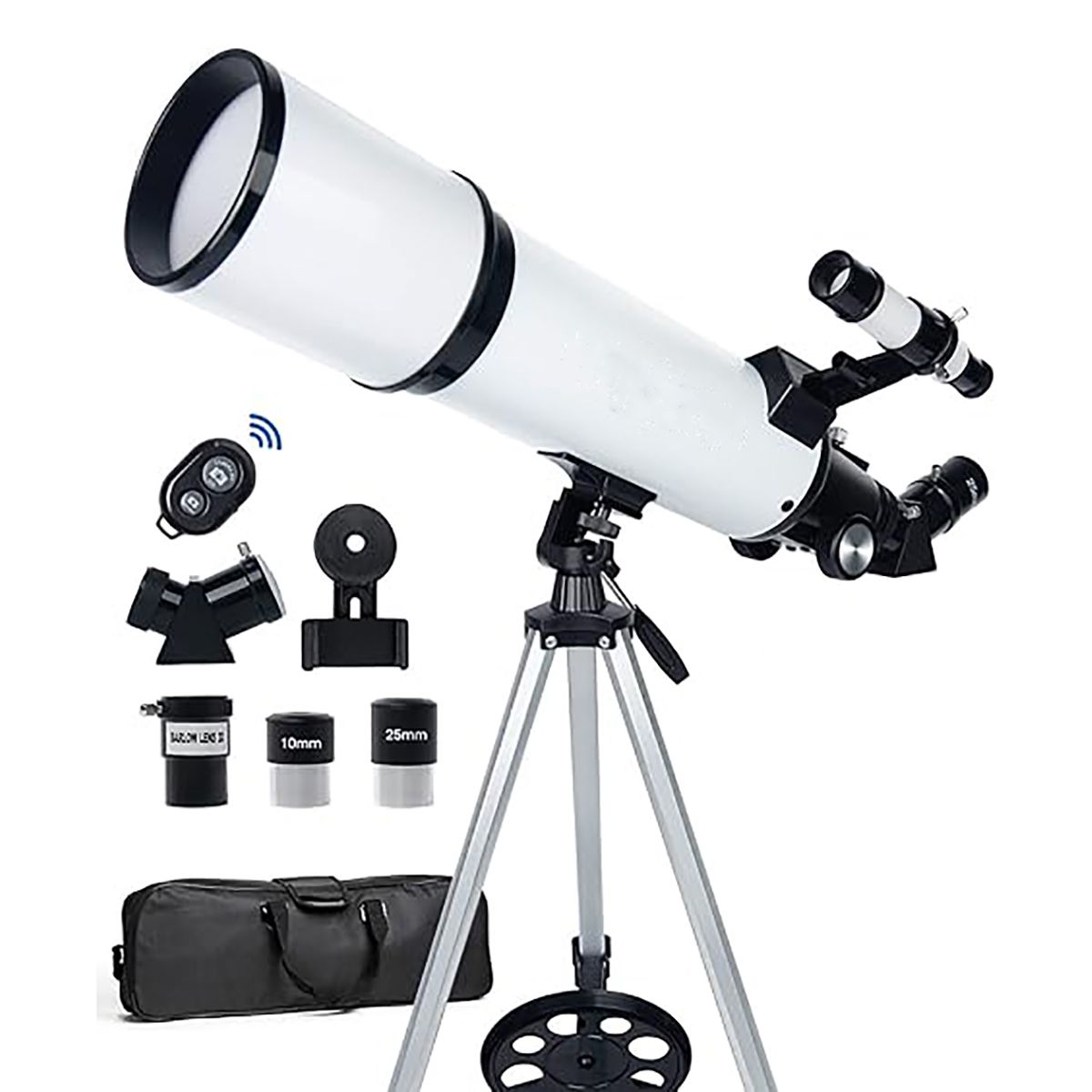Telescope For Adults Beginner Astronomers Telescope 80mm Aperture 600mm
