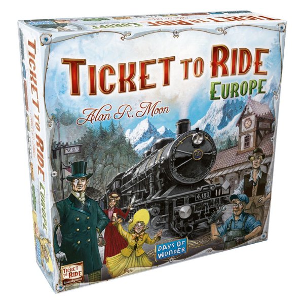 Ticket to Ride: Europe - Family Board Game