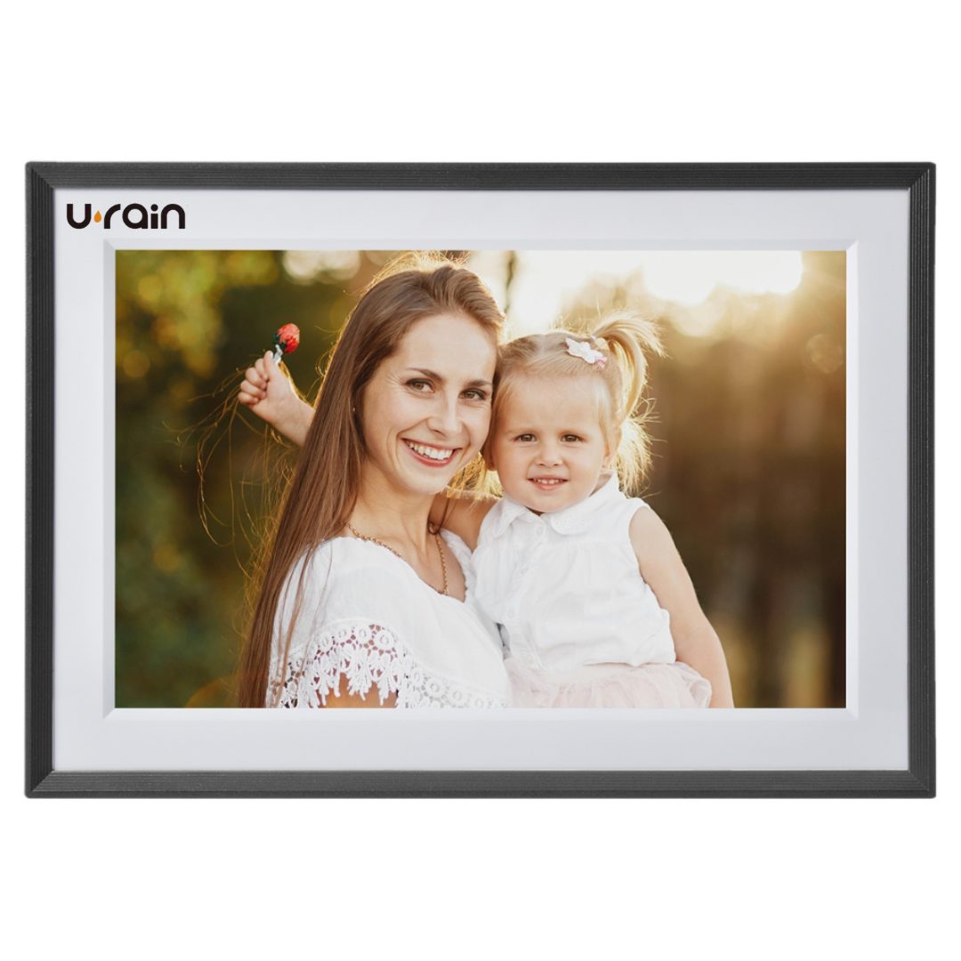 U-Rain 32GB Touchscreen 10.1 " Digital Photo Frame. Keep Memories Close