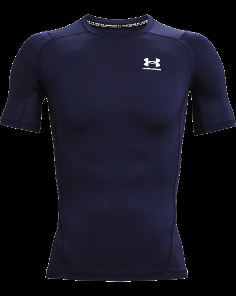 Under Armour Men's HeatGear Armour Short Sleeve T-Shirt - Midnight Navy