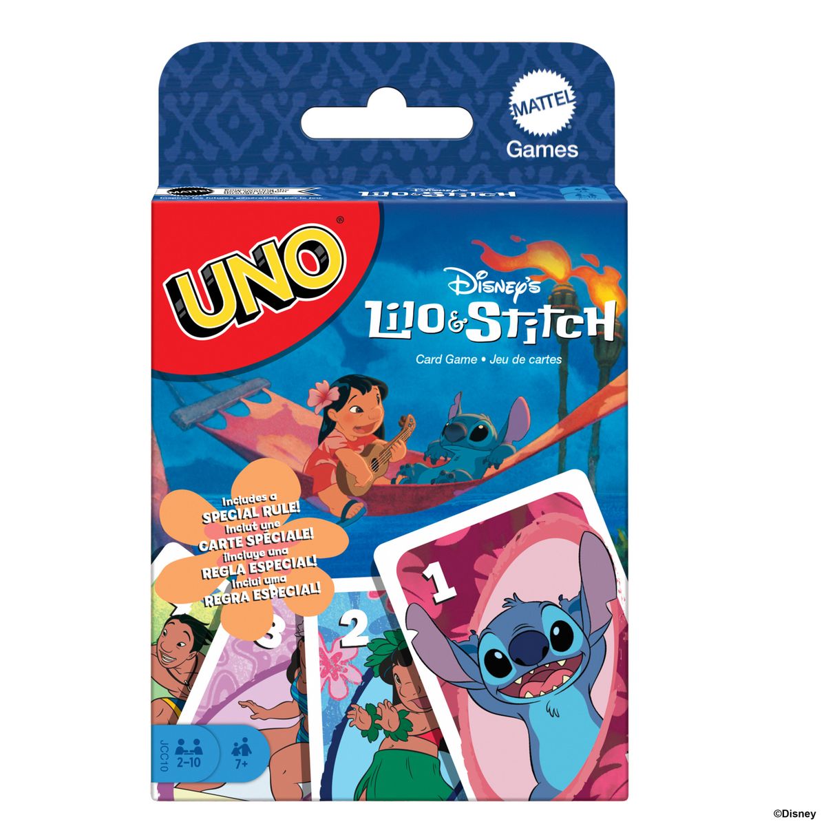 UNO Disney's Lilo and Stitch Card Game