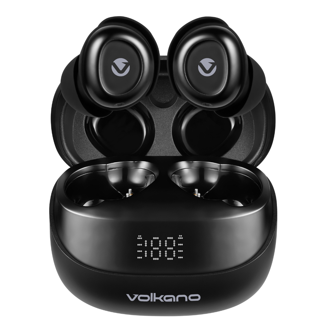 Volkano Aspen True Wireless (TWS) Earphones - Black
