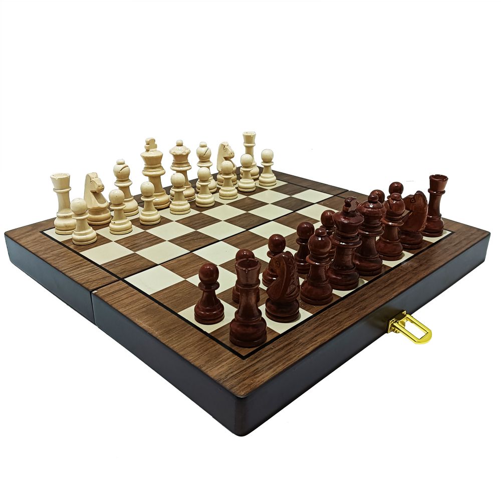 Wooden Chess Set - Magnetic 29.5 x 29.5cm